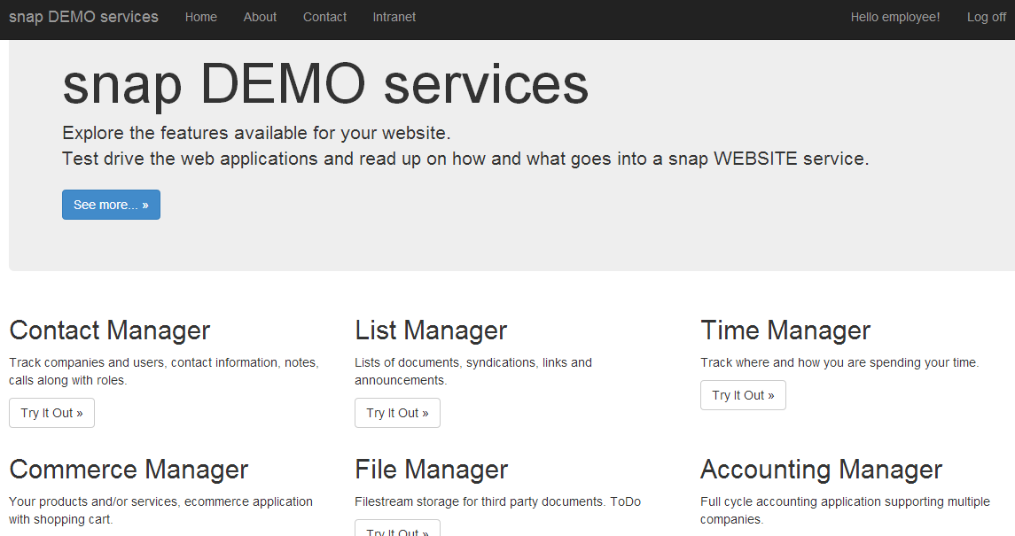 Snap Demo Services