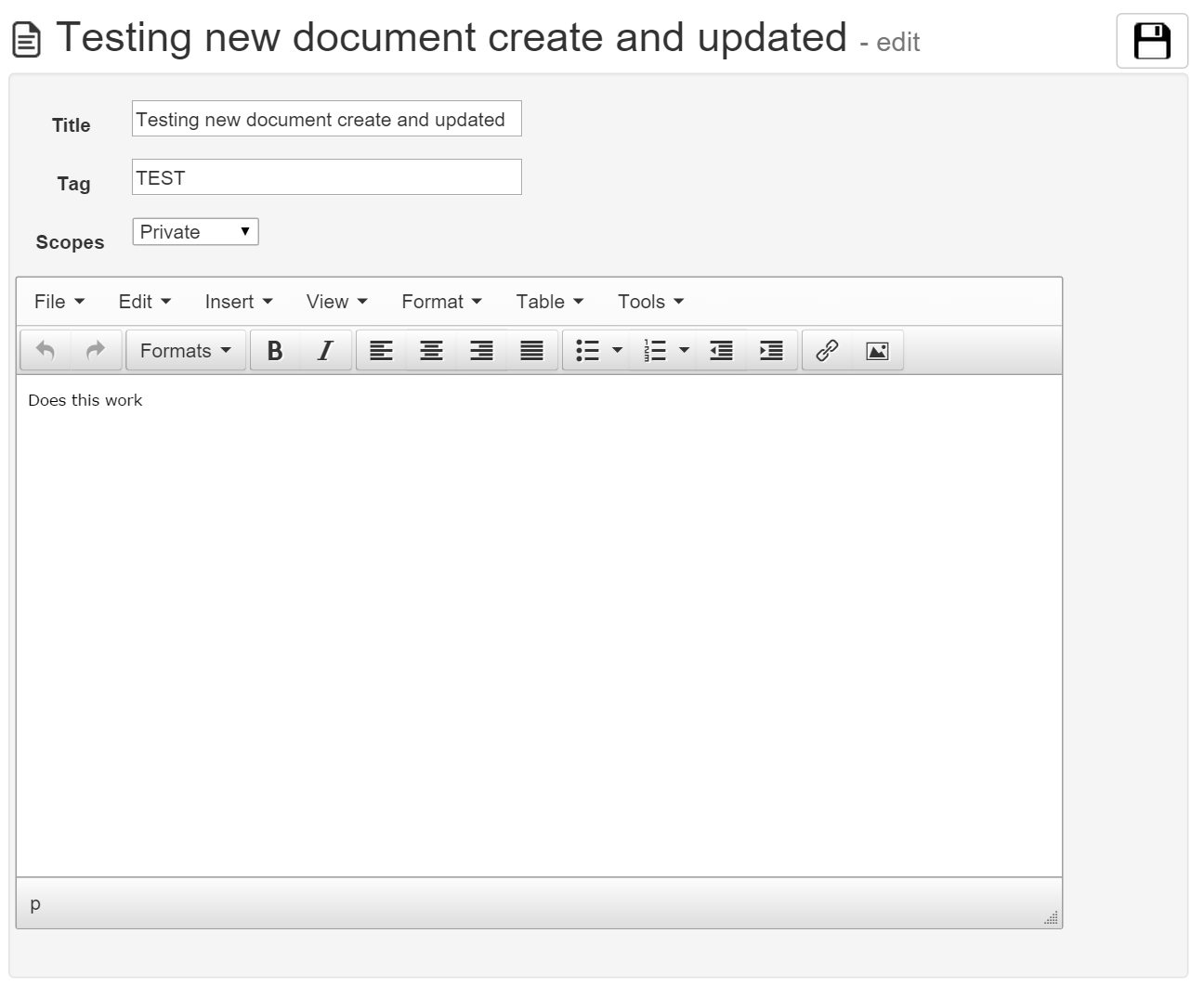 Document Edit image