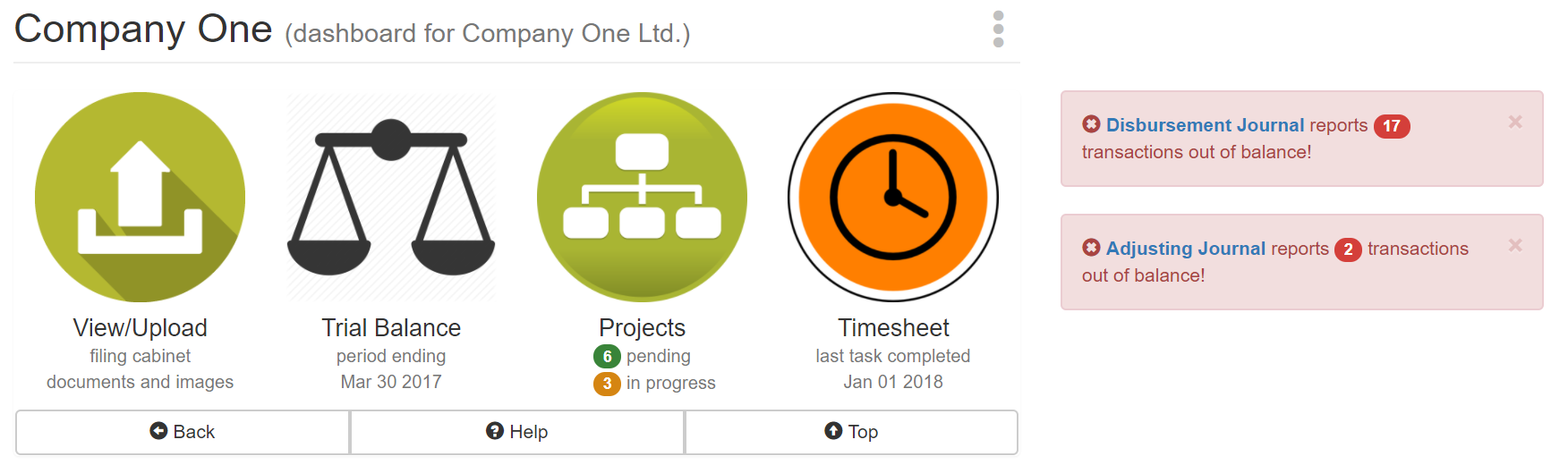Accounting Dashboard Image