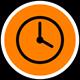 Timesheet icon.